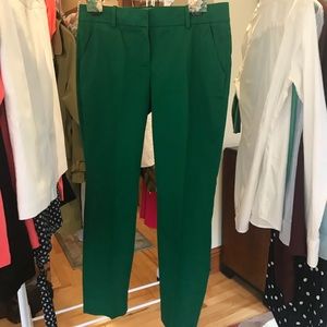 J. Crew Cafe Capri, Kelly Green